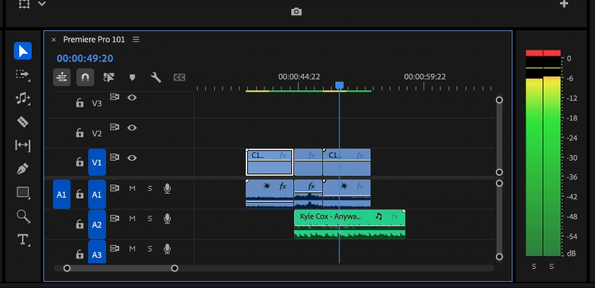 Premiere Pro Audio Volume 2