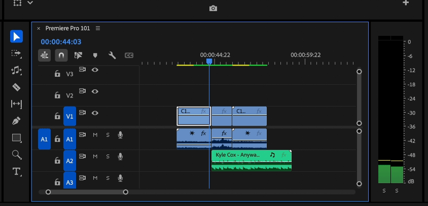 Premiere Pro Audio Volume 4