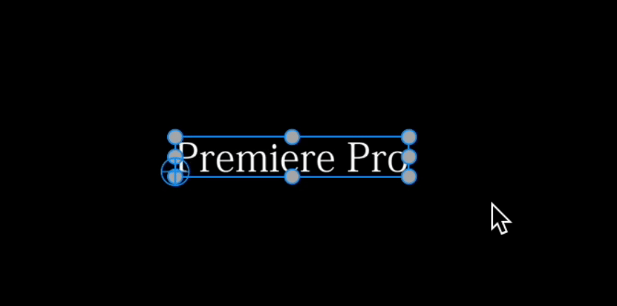 Premiere Pro Text 5