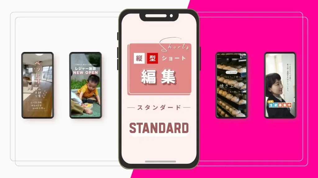 editing vertical single standard